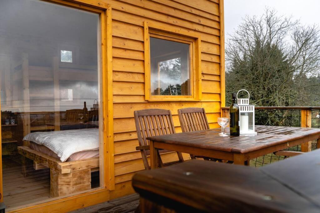 Вилла Tiny House Nad Ceskym Rajem Vselibice Экстерьер фото