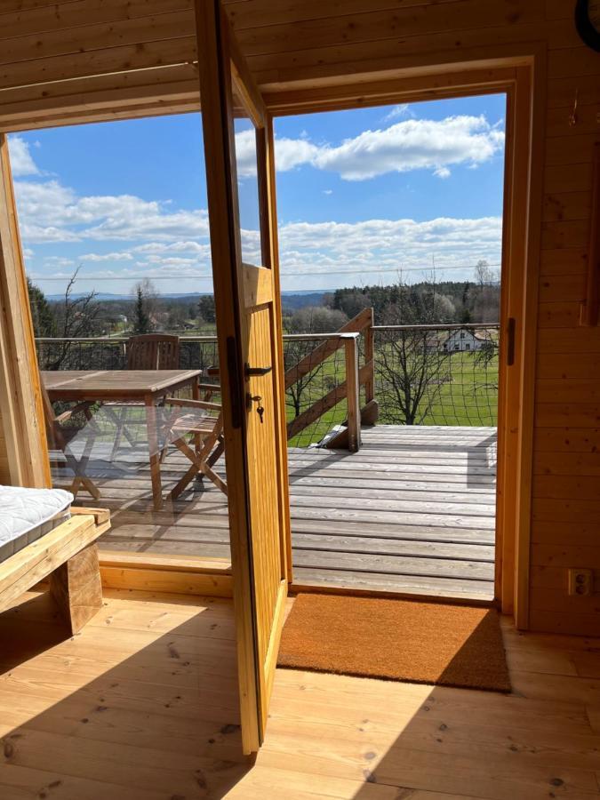 Вилла Tiny House Nad Ceskym Rajem Vselibice Экстерьер фото